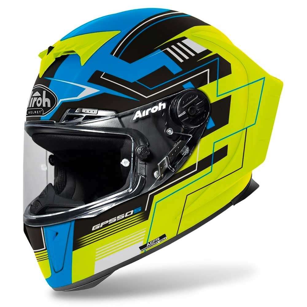 Casco AIROH HELMET cross + mascherina con doppia lente. - MotoFox