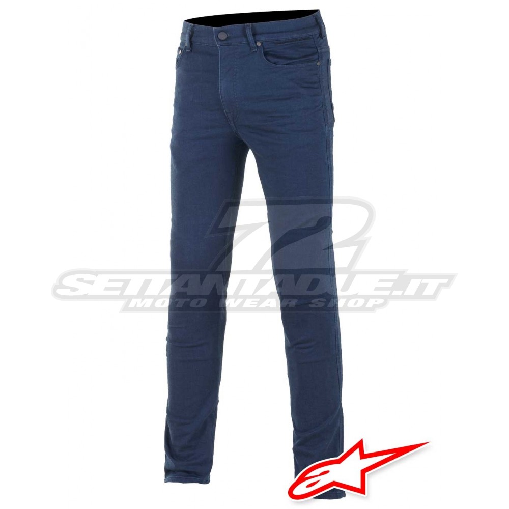 Jeans Moto Alpinestars CERIUM TECH-STRETCH Riding Denim - Rinse Blue