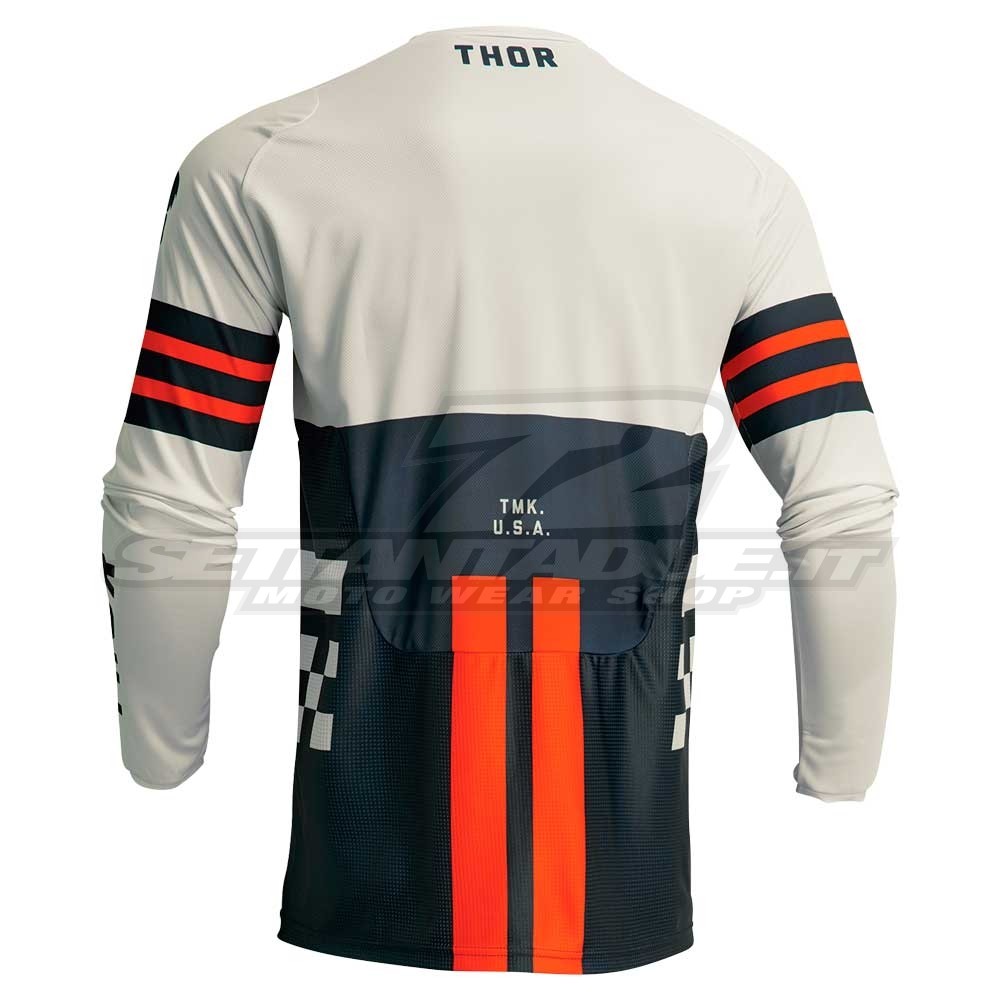 Maglia Cross Bambino Thor YOUTH PULSE COMBAT - Midnight Bianco Vintage - Offerta  Online