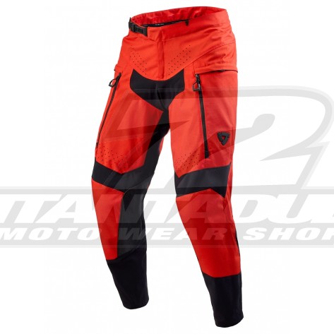 Pantaloni Moto REV'IT! PENINSULA (Accorciato) - Rosso - Offerta Esclusiva