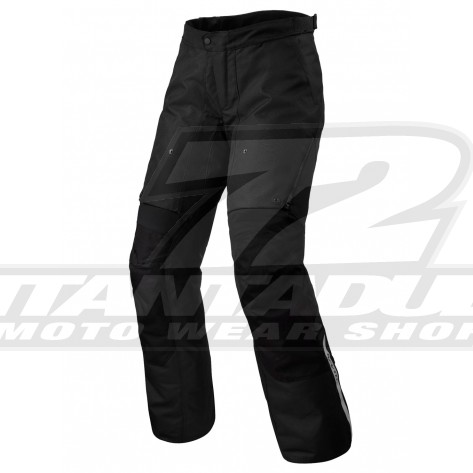 Pantaloni Moto REV'IT! OUTBACK 4 H2O (Taglia Corta) - Nero - Offerta