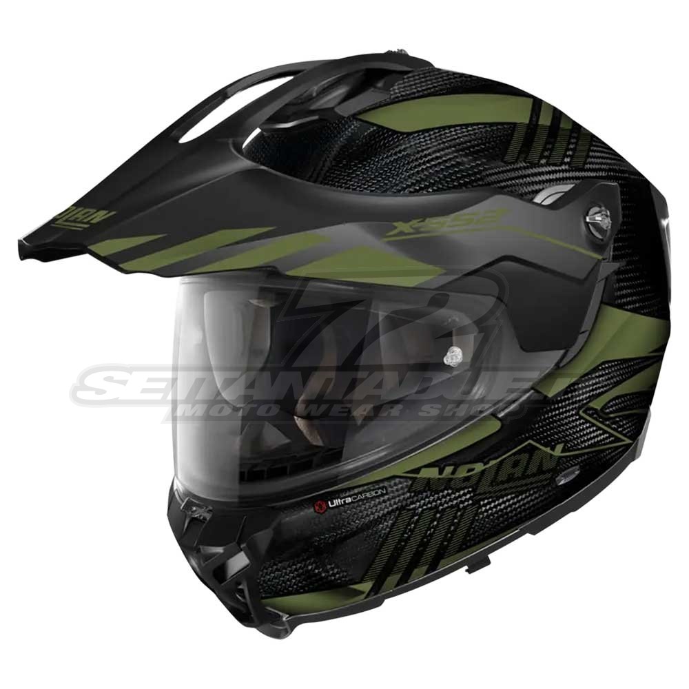 CASCO INTEGRALE LS2 MX436 PIONEER EVO ADVENTURER NERO ROSSO OPACO