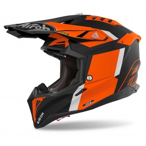 Casco Motocross Airoh AVIATOR 3 Glory - Arancione Opaco - Offerta Online