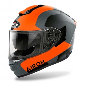 Casco Integrale Moto Airoh ST.501 Dock - Arancione Opaco