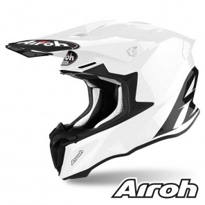 Casco Motocross Airoh TWIN 2.0 Color - Bianco