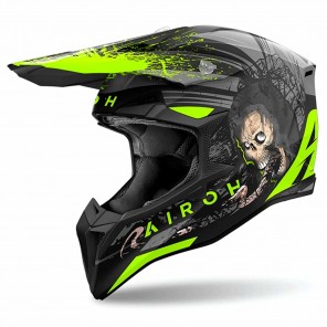 Casco Motocross Airoh WRAAAP Darkness - Opaco - Offerta Online