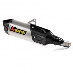 Terminale di Scarico Akrapovic SLIP-ON LINE - Titanio - S-K10SO22-HWT - Offerta Online