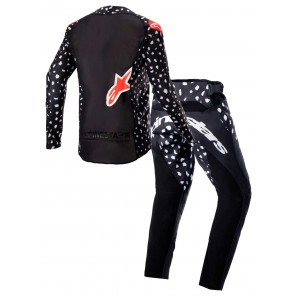 Completo Alpinestars YOUTH RACER NORTH - Black Neon Red