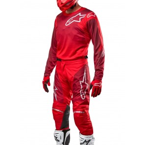 Completo Motocross Alpinestars RACER HOEN - Mars Red Burgundy - Offerta Online