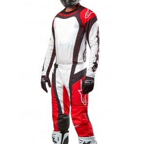 Completo Motocross Alpinestars TECHSTAR OCURI - Mars Red White Black - Offerta Online