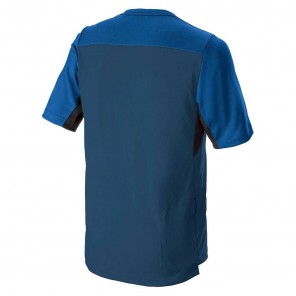 Maglia Manica Corta Alpinestars DROP 6.0 V2 - Blu Medio Nero