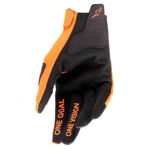 Guanti Alpinestars YOUTH RADAR - Hot Orange Black