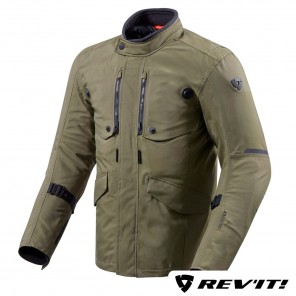 Giacca REV'IT! TRENCH GTX - Verde Scuro