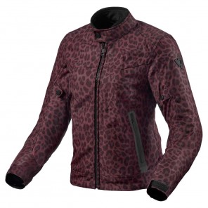 Giacca Moto Donna REV'IT! SHADE H2O LADIES - Leopard Rosso - Offerta Online