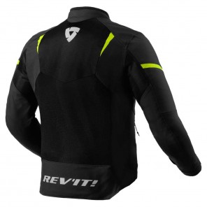 Giacca REV'IT! HYPERSPEED 2 GT AIR - Nero Giallo Neon
