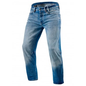 Jeans Moto REV'IT! SALT TF (Taglia Corta) - Blu Medio Slavato - Offerta Online