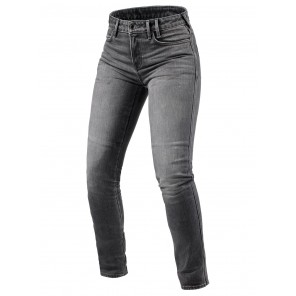 Jeans Moto Donna REV'IT! SHELBY 2 LADIES SK - Medium Grey Stone - Offerta