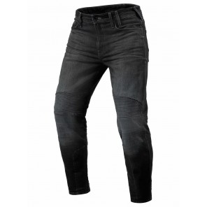 Jeans Moto REV'IT! MOTO 2 TF (Taglia Corta) - Grigio Scuro Slavato - Offerta Online