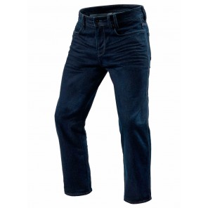 Jeans Moto REV'IT! LOMBARD 3 RF (Taglia Corta) - Blu Scuro Slavato - Offerta Online