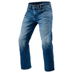 Jeans Moto REV'IT! PHILLY 3 LF (Taglia Corta) - Blu Medio Slavato - Offerta Online