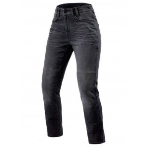 Jeans Moto Donna REV'IT! VICTORIA 2 LADIES SF (Taglia Corta) - Grigio Medio Slavato - Offerta Online