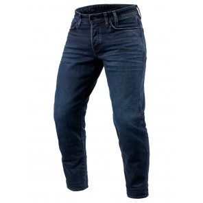 Jeans Moto REV'IT! ORTES TF (Taglia Corta) - Dark Blue Black Used - Offerta