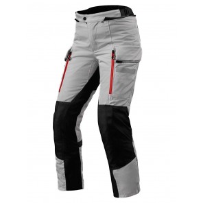 Pantaloni Moto Donna REV'IT! SAND 4 H2O LADIES (Taglia Lunga) - Argento Nero - Offerta Online