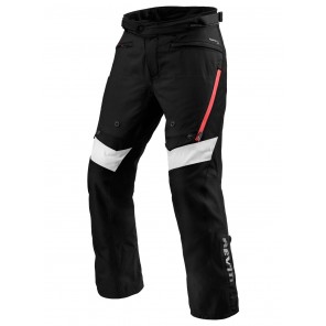 Pantaloni Moto REV'IT! HORIZON 3 H2O - Nero Rosso - Offerta Esclusiva