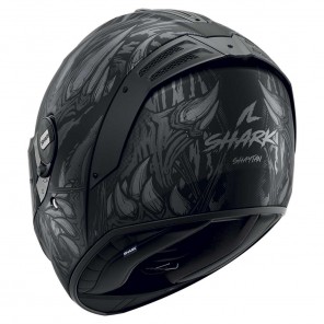 Casco Shark SPARTAN RS Shaytan Mat - Nero Antracite Antracite