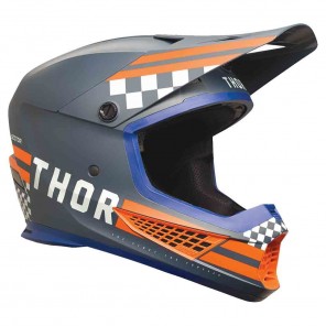 Casco Motocross Thor SECTOR 2 COMBAT - Midnight Orange - Offerta
