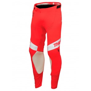 Pantaloni Cross Thor PRIME ANALOG - Rosso Bianco - Offerta Online