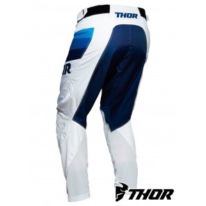 Pantaloni Thor PULSE RACER - Bianco Navy