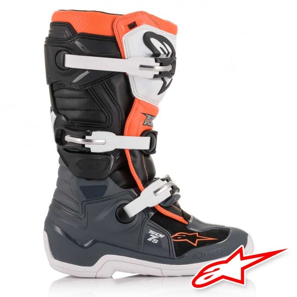 Stivali Cross Bambino Alpinestars TECH 7S - Nero Bianco