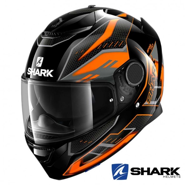 Casco Moto Integrale Shark Spartan 1.2 Blank Grigio