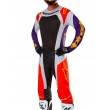 Completo Motocross Alpinestars TECHSTAR OCURI - Hot Orange Purple Black - Offerta Online