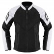 Giacca Moto Donna Icon MESH AF CE - Bianco - Offerta Online