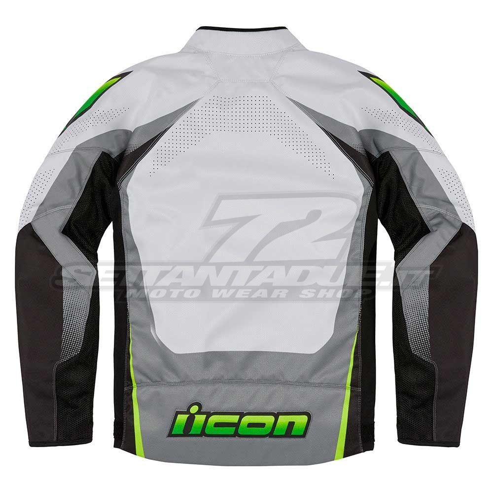 Icon HOOLIGAN ULTRABOLT Motorcycle Jacket - Hi-Viz | SETTANTADUE.IT