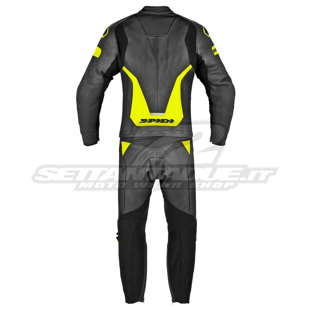 Spidi Track Wind Pro 1-Piece Motorcycle Leather Suit Red / White / Black 48  : : Automotive