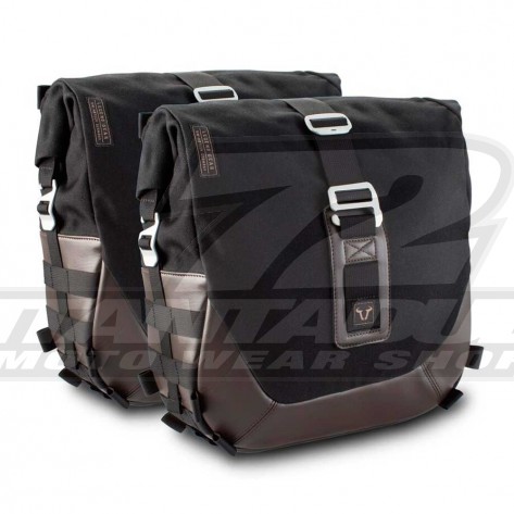 SW-MOTECH Legend Gear LC Side Bags - Black Brown - BC.HTA.22.895.20000