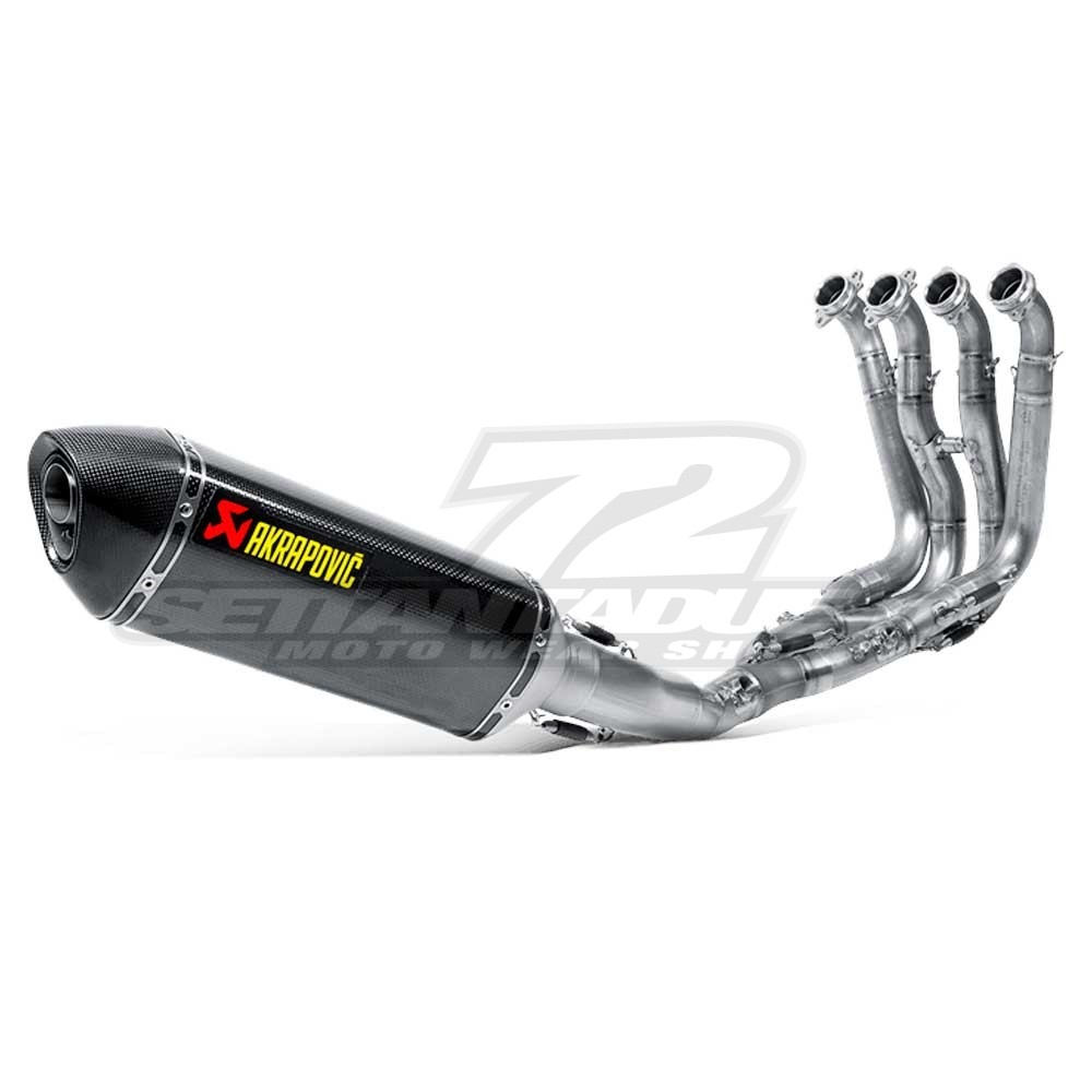 Akrapovic RACING LINE Full Exhaust System - Carbon/Stainless Steel