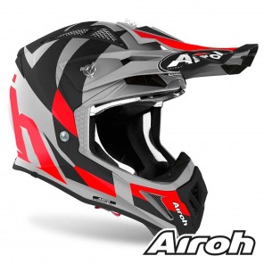 Airoh AVIATOR ACE Trick Helmet - Red Matt