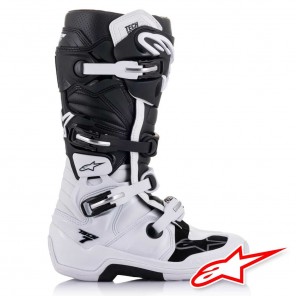 Alpinestars TECH 7 Boots - White Black
