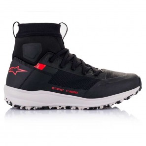 Alpinestars SPEEDFORCE Shoes - Black White Red