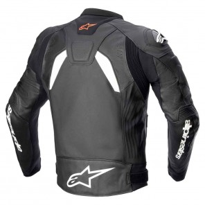 Alpinestars GP PLUS V4 Leather Jacket - Black White