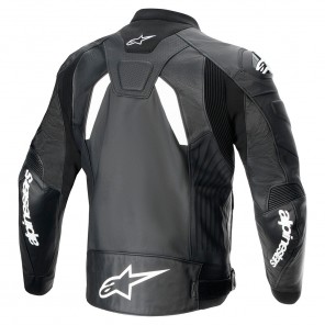 Alpinestars GP PLUS R V4 AIRFLOW Leather Jacket - Black White
