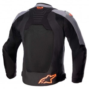 Alpinestars SMX AIR Jacket - Dark Gray Black Orange Fluo