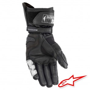 Alpinestars SP-2 V3 Leather Gloves - Black White