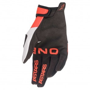 Alpinestars RADAR Gloves - Off White Red Fluo Blue