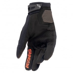 Alpinestars MEGAWATT Gloves - Black Red Fluo