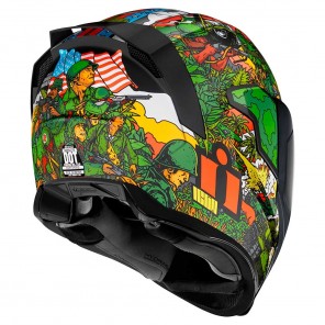 Icon AIRFLITE Groundpounder GP23 Helmet - Green